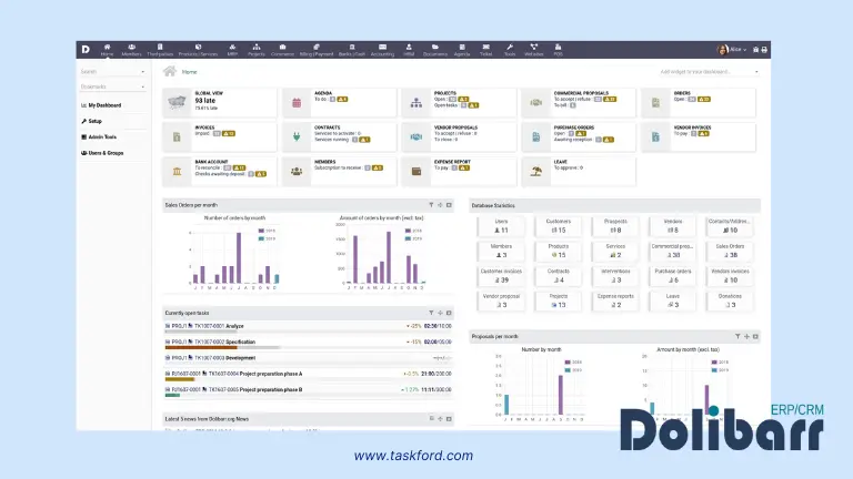 Dolibarr - Top Free Open Source ERP Software for SMEs