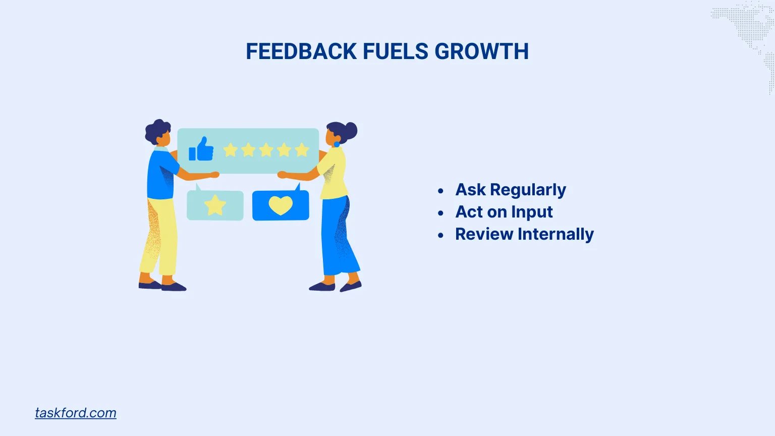 Feedback Fuels Growth
