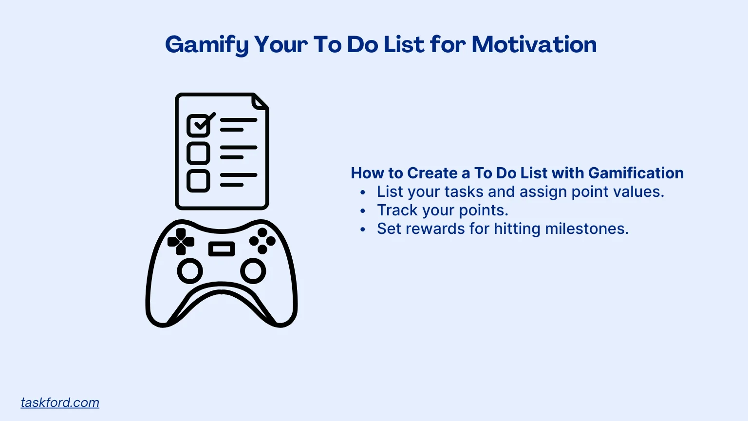 Gamify Your To Do List for Motivation