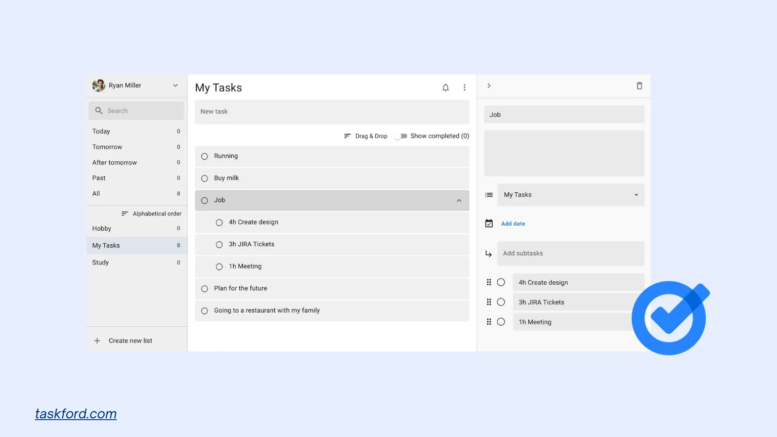 Google Tasks Task Management Tool