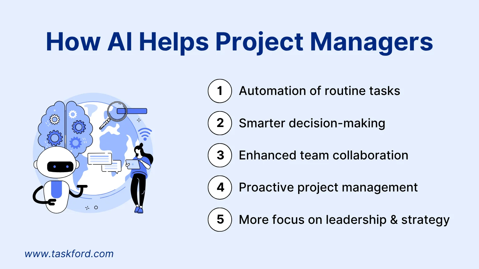 How AI help Project Managers