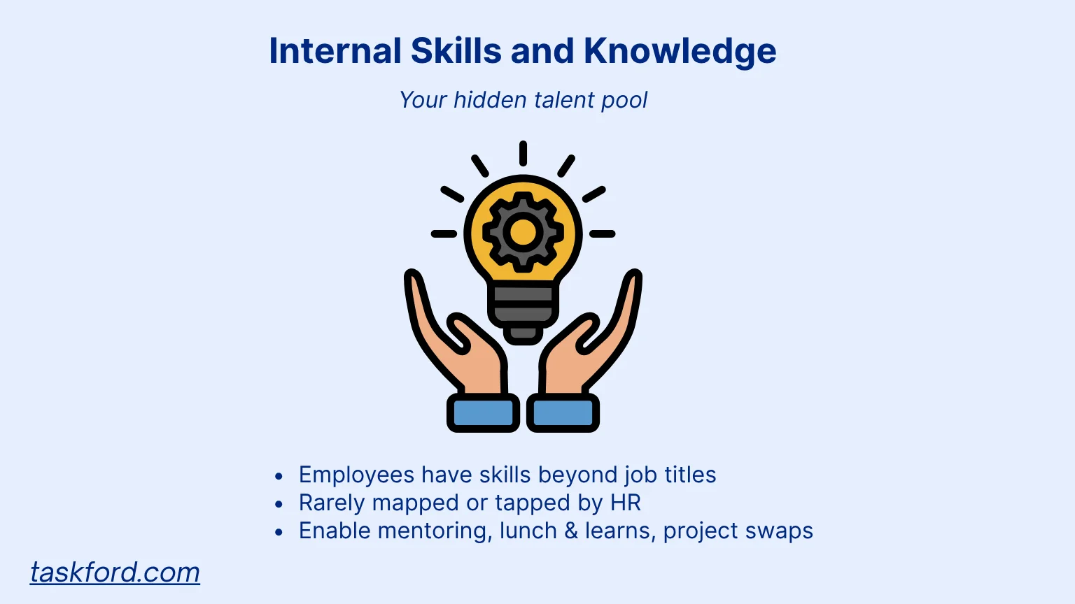 Internal Skills and Knowledge