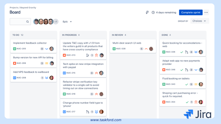 jira - project management toools 
