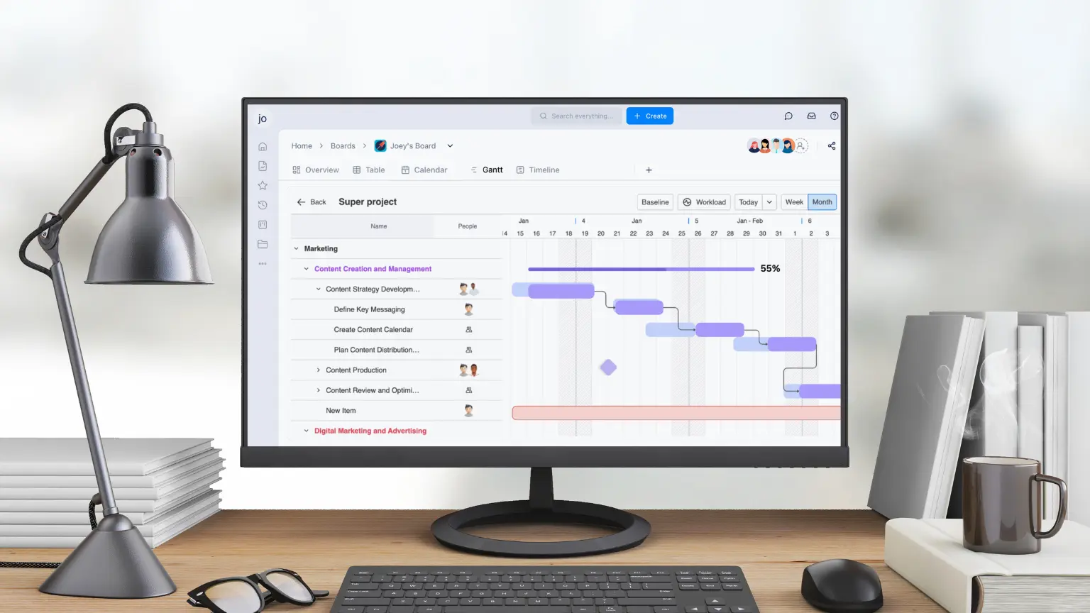 Project Management - TaskFord