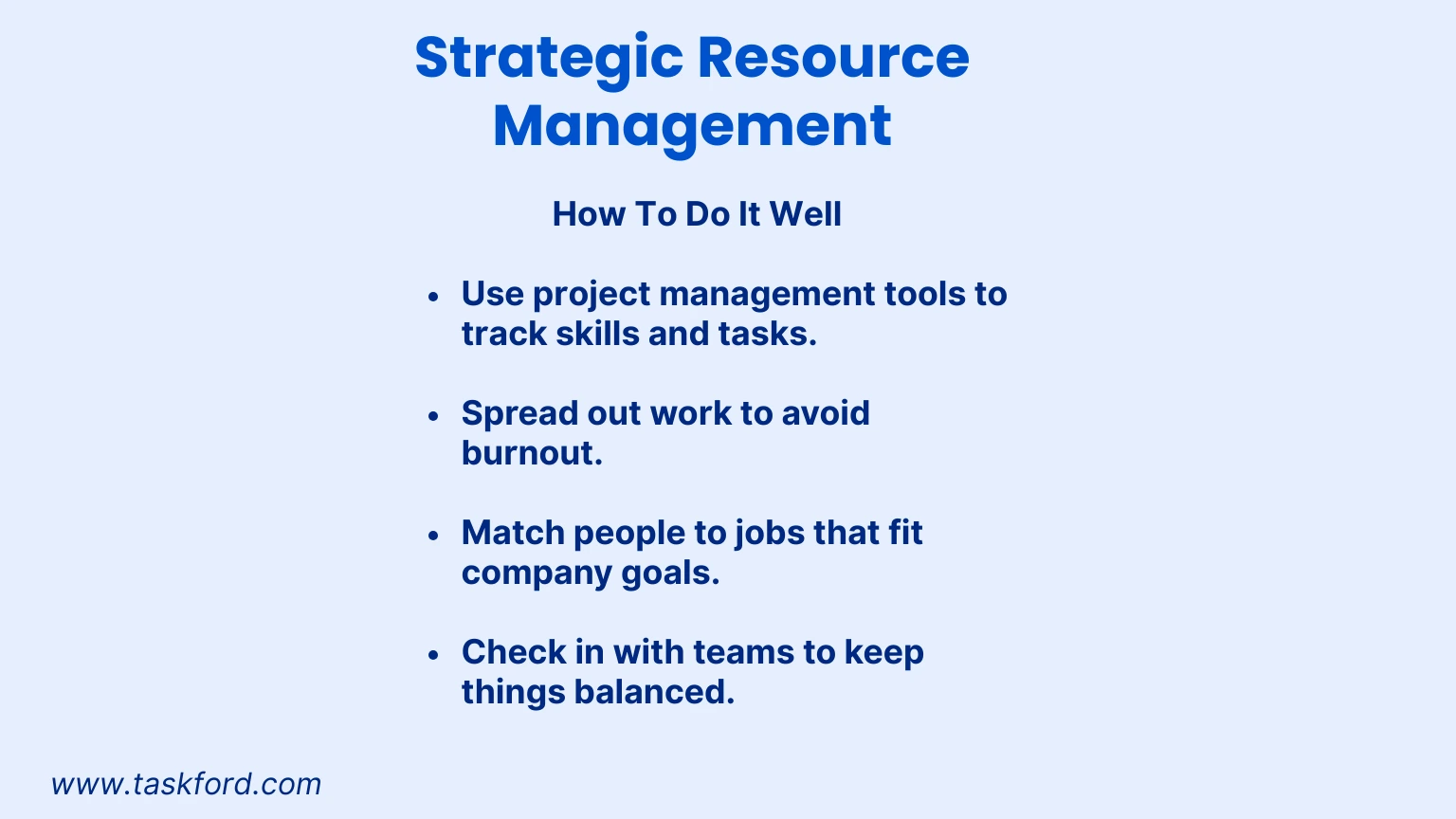 HR Skill: Strategic Resource Management