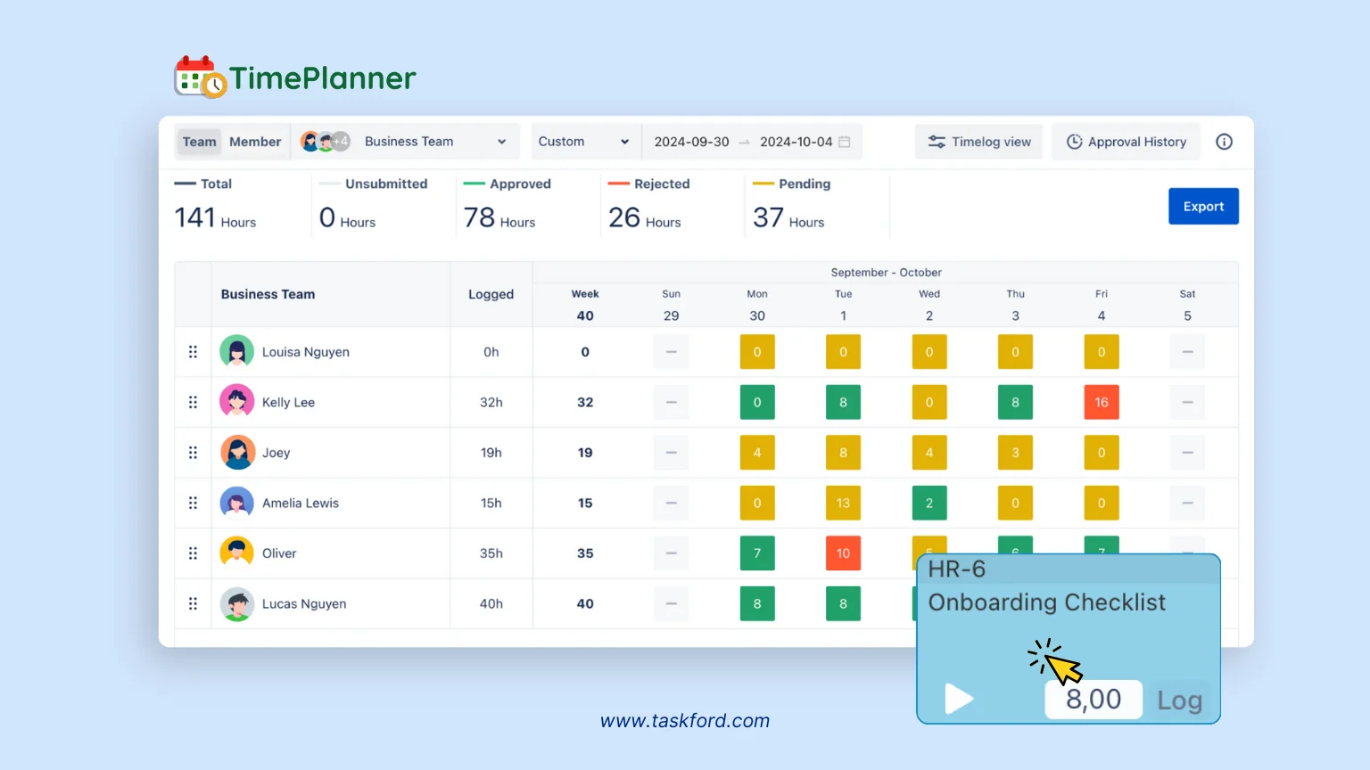 timeplanner -jira plugin for time tracking