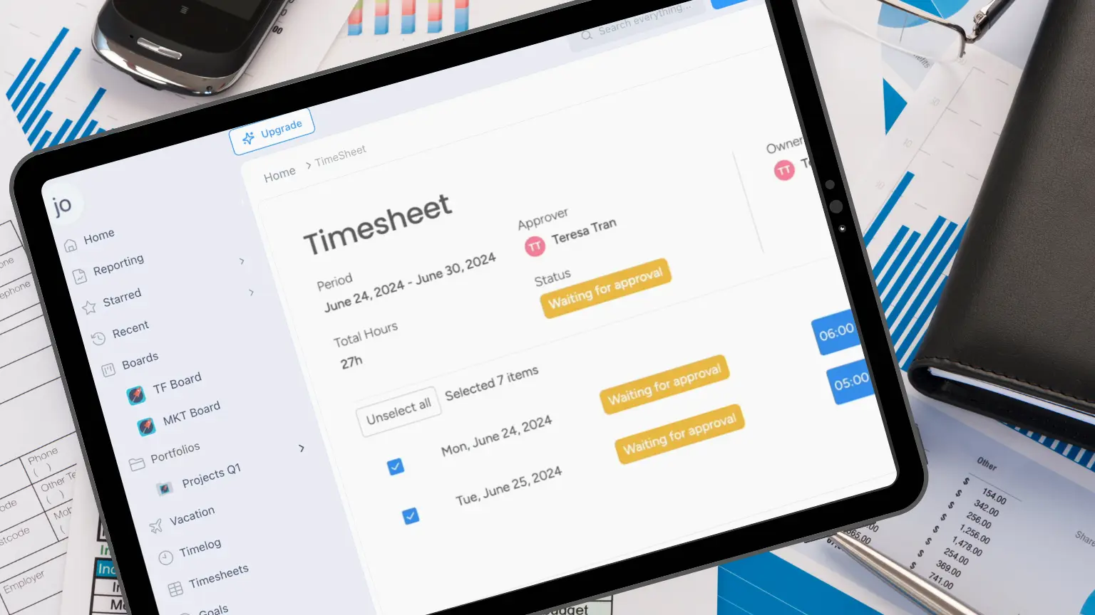 Timesheet software for small business - Using timesheet for work