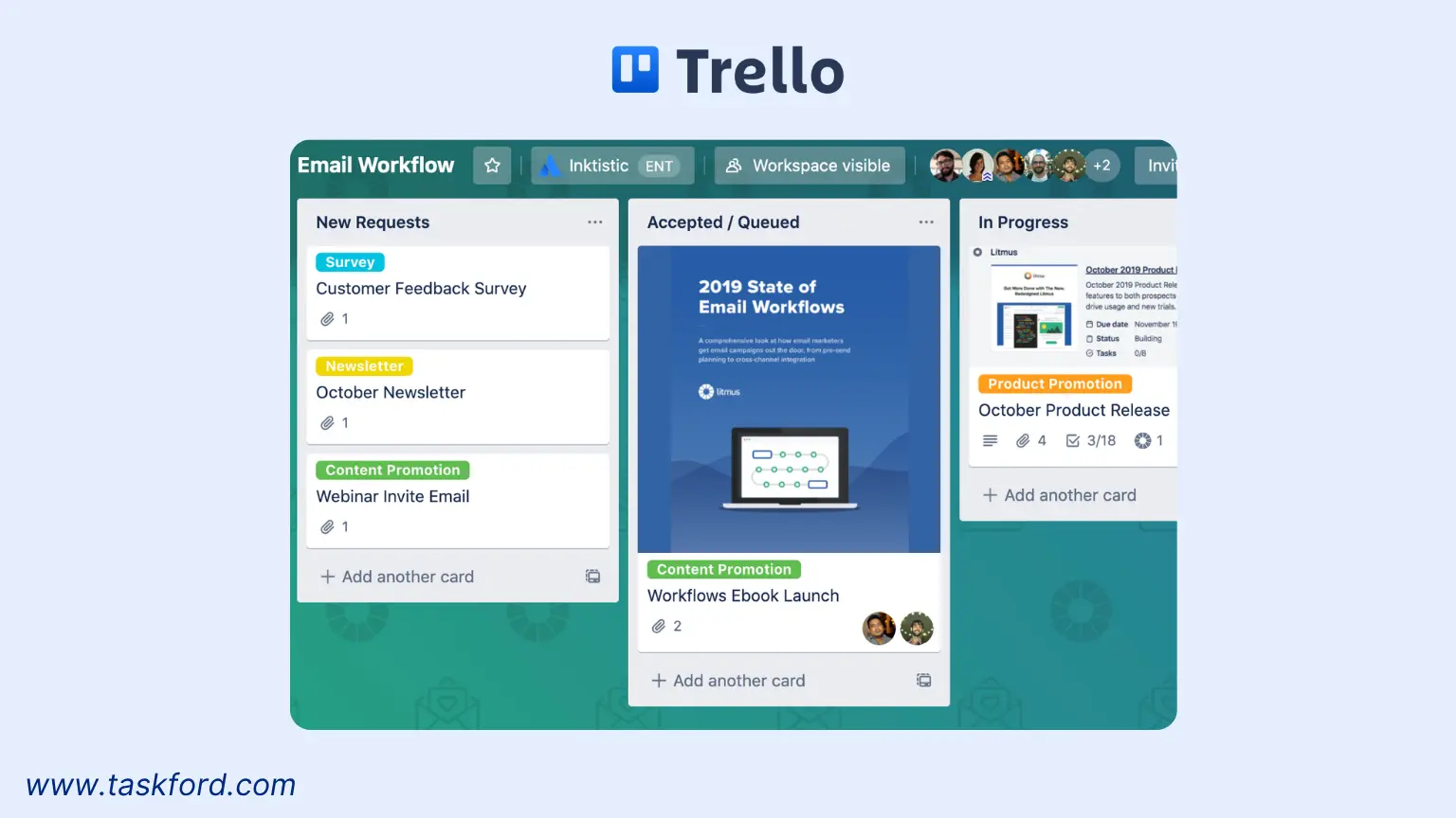 Trello for creative teams