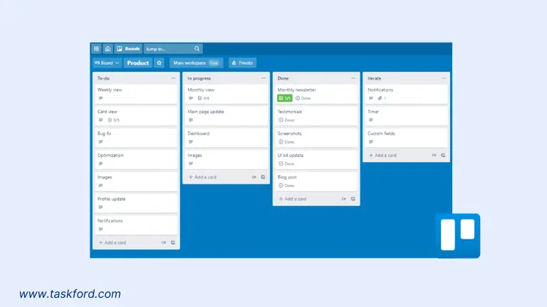 Microsoft Project Alternative - Trello
