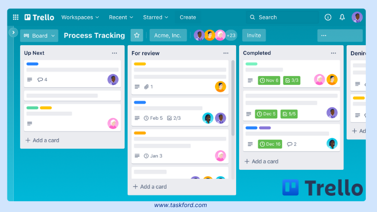 Trello - best project management tools 