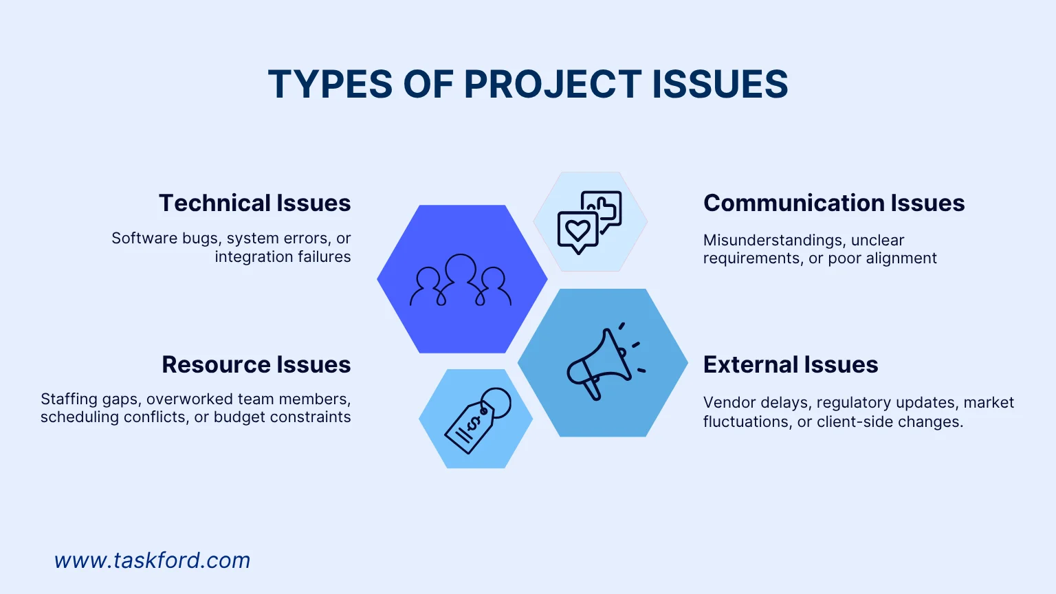 Types of Project Issues