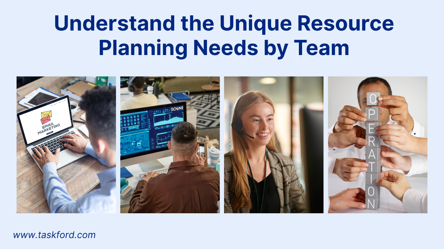 Understand Unique Resource Planning Management Needs by Team