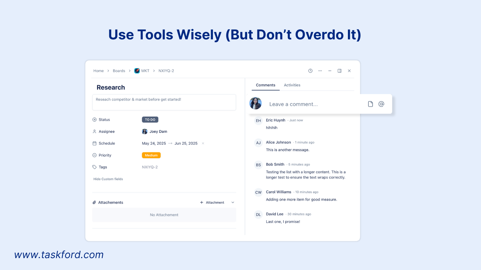 Use Tools Wisely (But Don’t Overdo It)