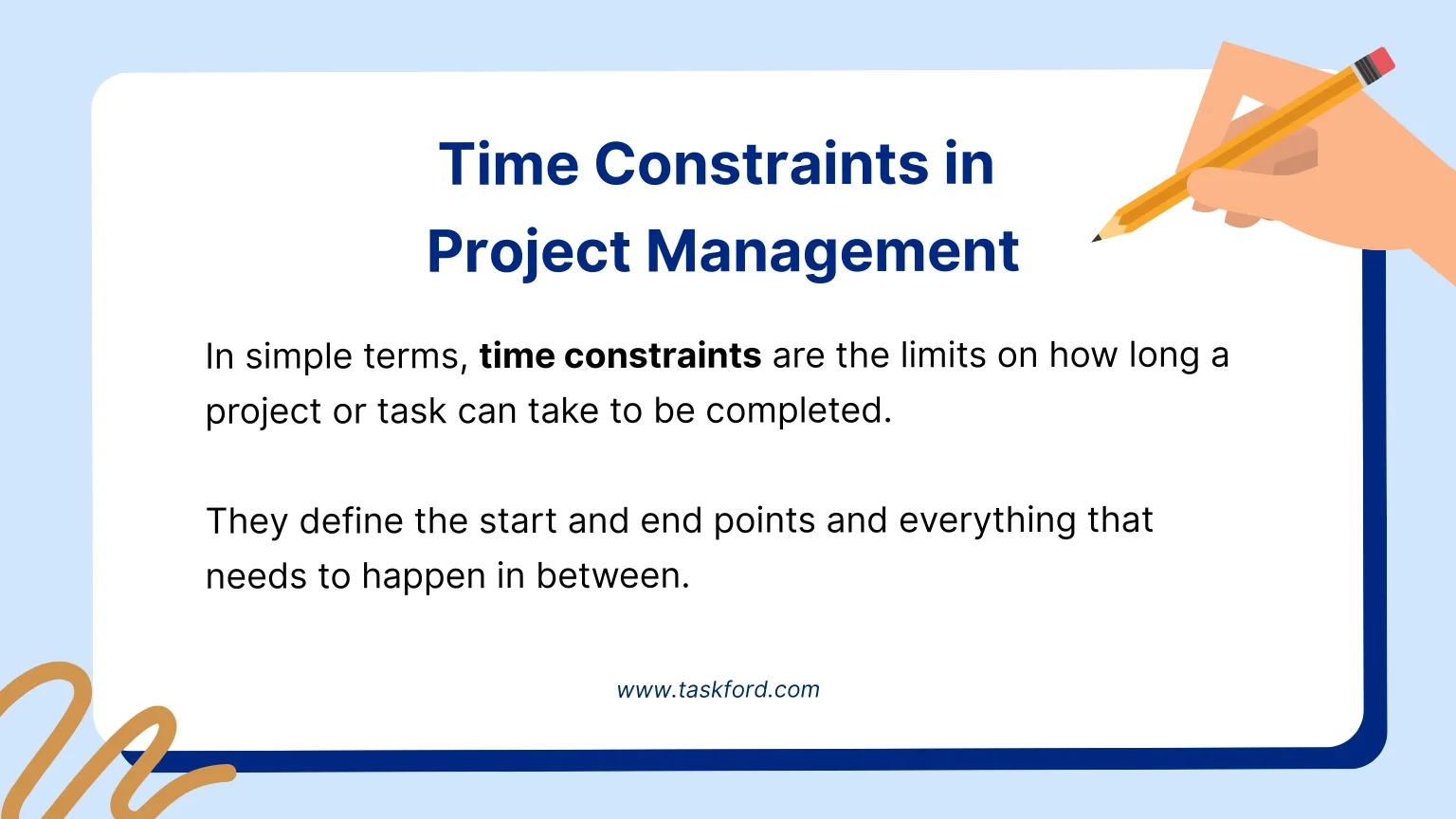 What are Time Constraints in Project Management?