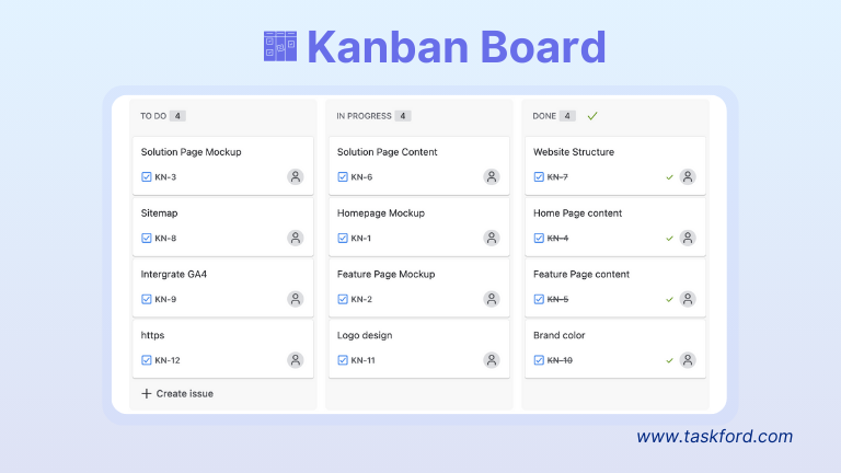 Kanban - project management terms