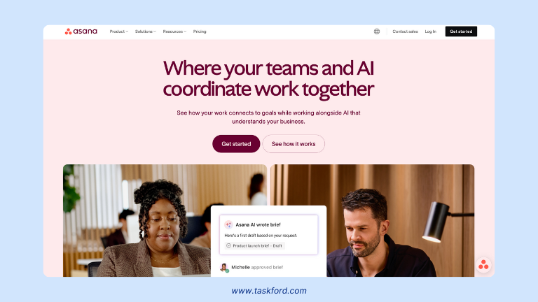what is Asana Task management - TaskFord