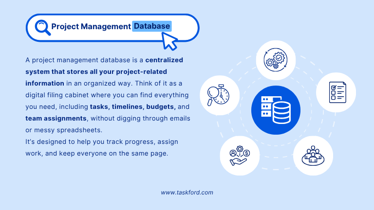 What is a Project Management Database? TaskFord