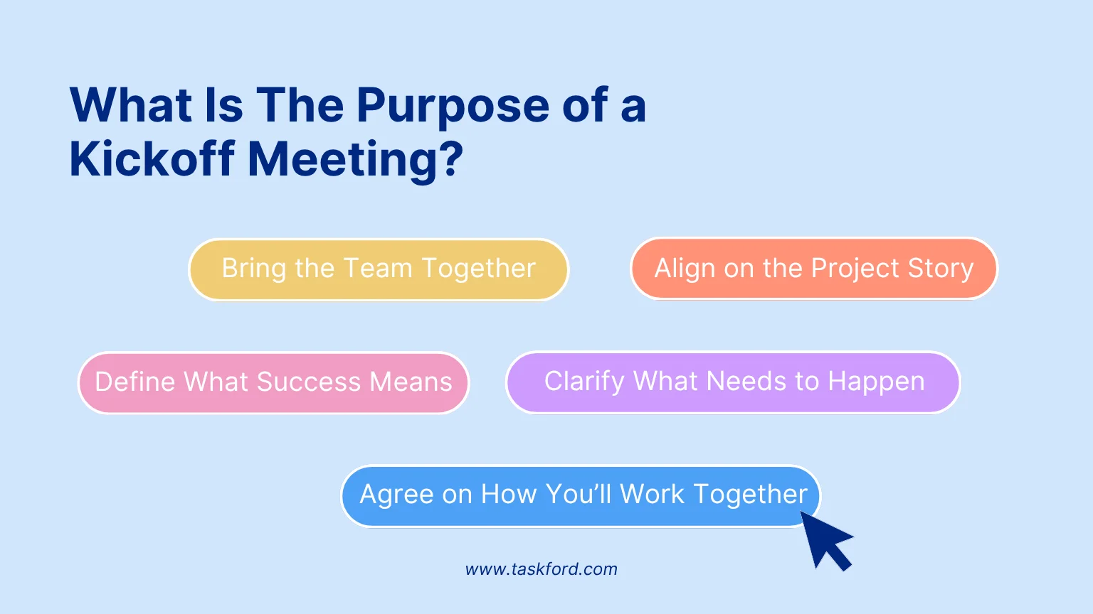 What Is The Purpose of a Kickoff Meeting?